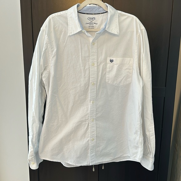 Chaps Other - Chaps The Coastland Wash Oxford XL White Button Down Shirt